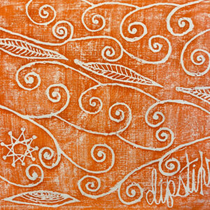 DANIELSON ARTIST ENABLER WOODBLOCK PRINT #4